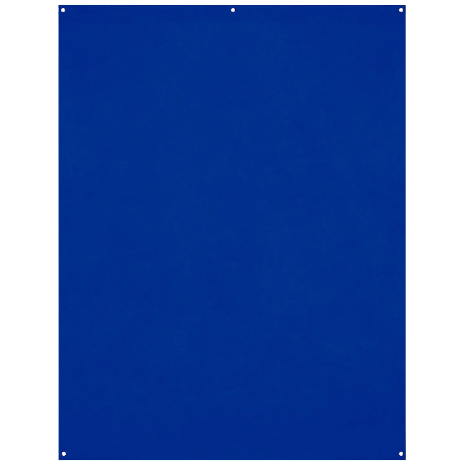 Wrinkle-Resistant Backdrop - Royal Blue / Chroma-Key Blue (5' x 7')