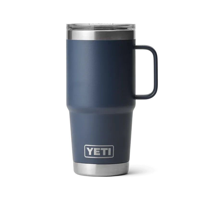 YETI Rambler 20 OZ (591ml) Travel Mug With Stronghold Lid - Navy