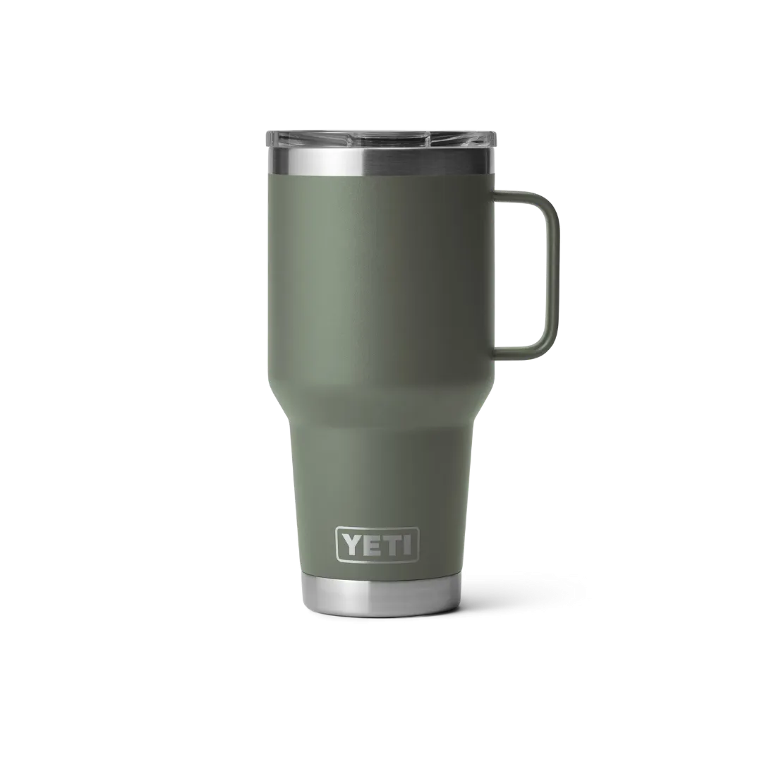 Yeti Rambler 30oz Camp Green Travel Mug