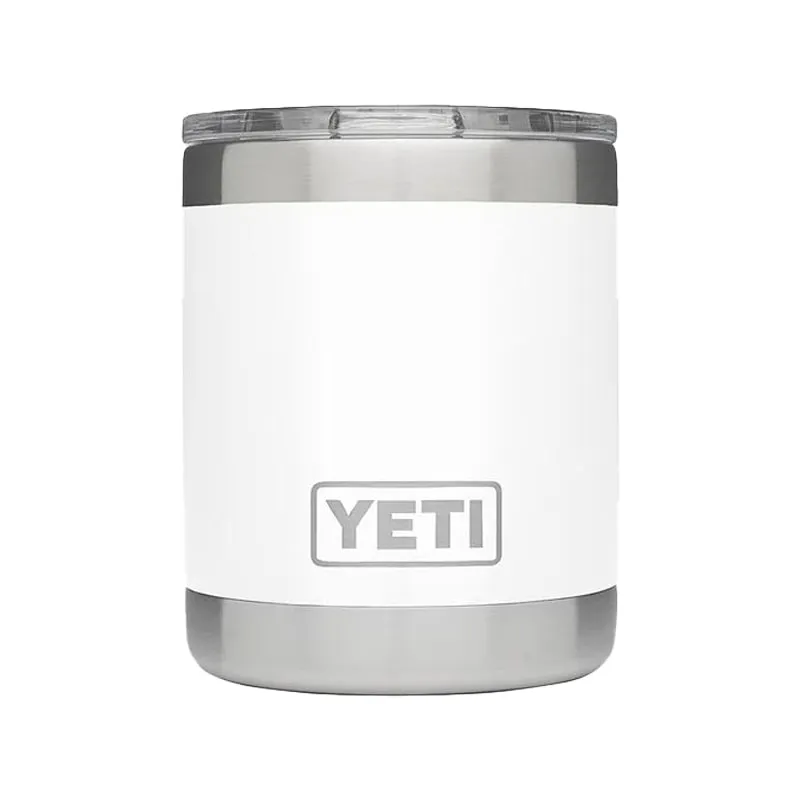 Yeti Rambler White 10oz Lowball